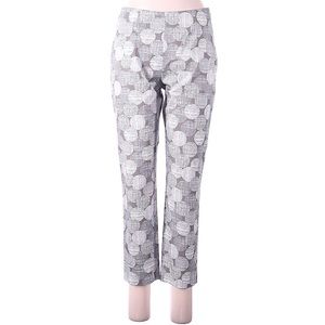 NWOT Italian Designer Casual Pants Peserico Cropped Cotton EU Size 44